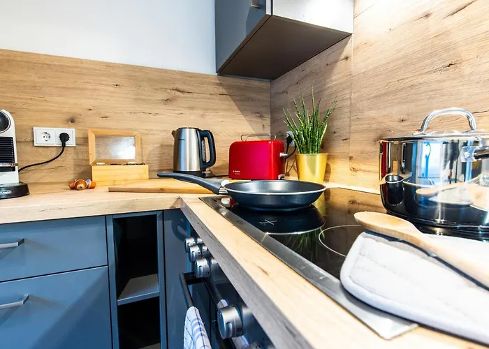 Arbio I Cozy Augsburg-lechhausen Lägenhetshotell Augsburg
